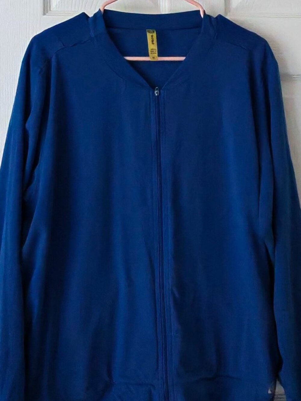 WonderWink 3-Piece Scrub Set XL Jacket L Top Large Pants Royal Blue